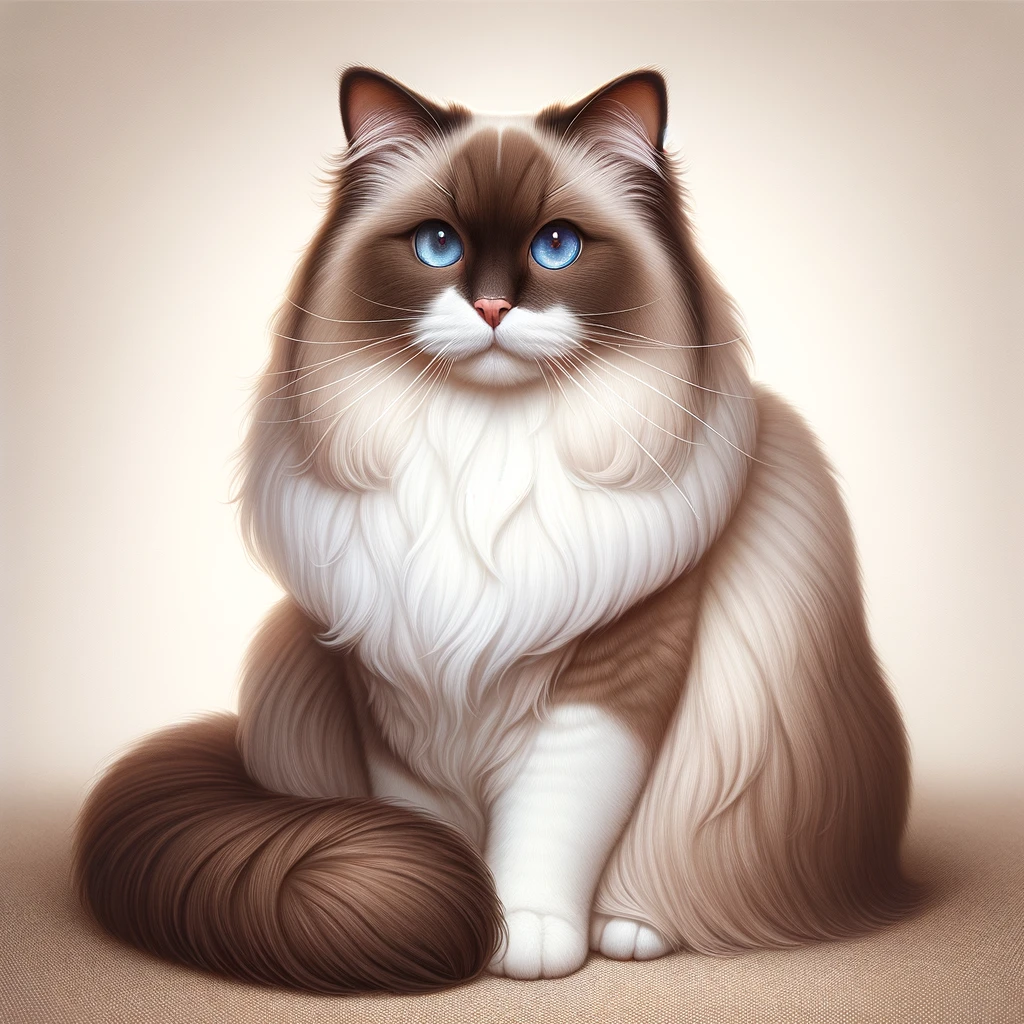 chocolate point ragdoll